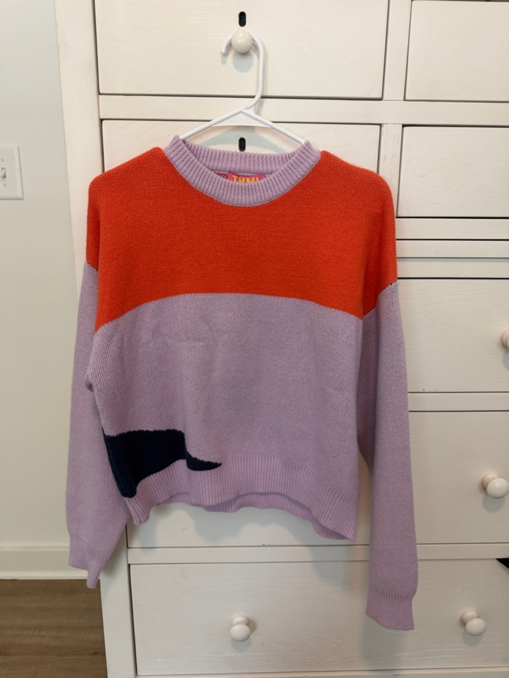 THML Colorblock Crewneck Sweater